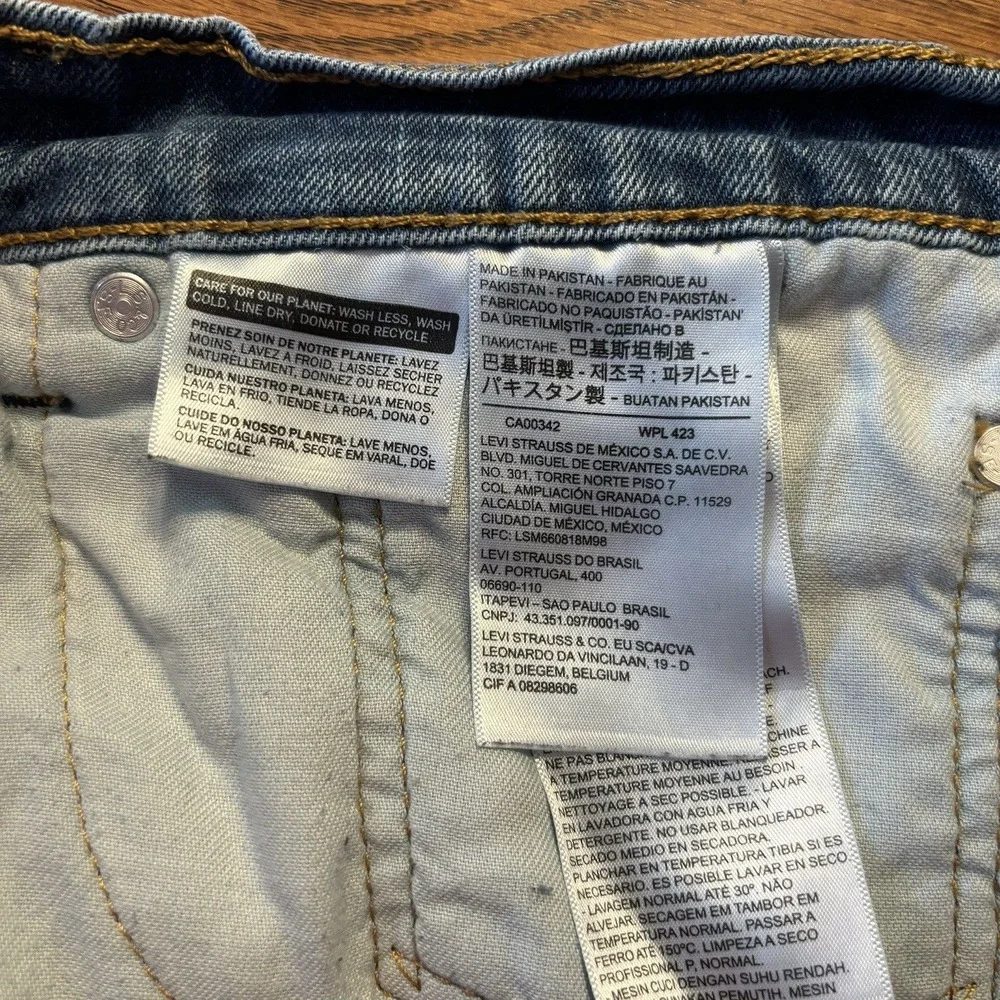 Levi's 505‎ Jeans Men's 40 X 30 Actual (39X28) Denim Blue Straight Leg